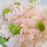 簡単うまうま！枝豆ご飯